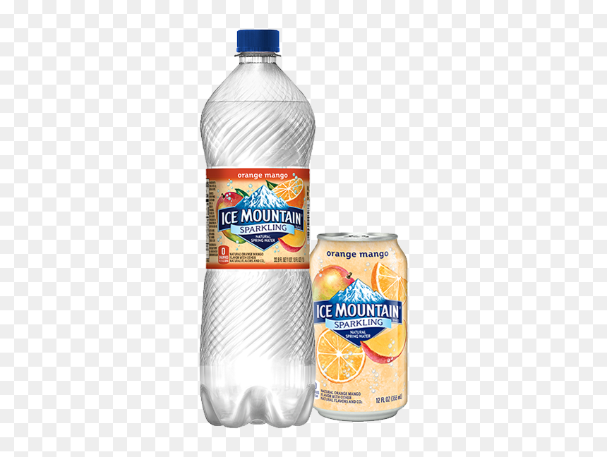 Poland Spring Simply Bubbles, HD Png Download - ice mountain png