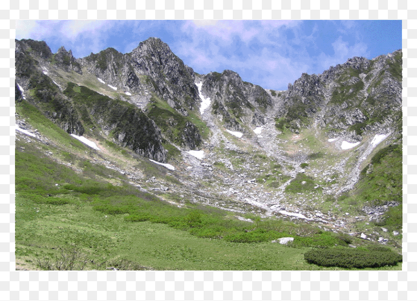 千畳敷 カール, HD Png Download - ice mountain png
