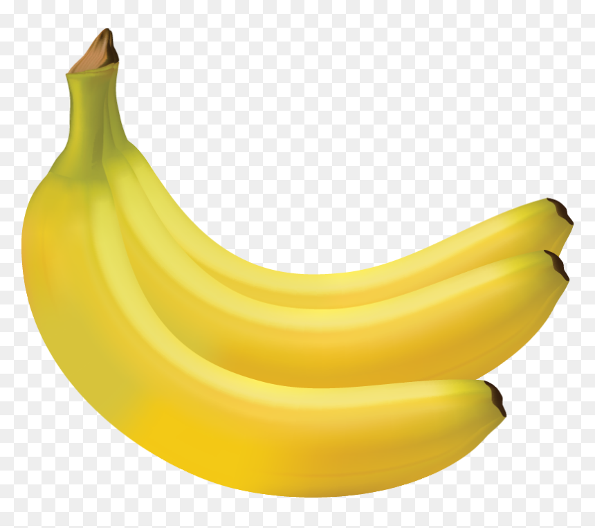 Two Bananas, HD Png Download - banana tree images png
