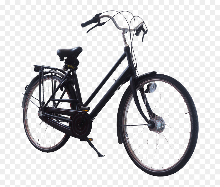 Hybrid Bicycle, HD Png Download - bike png background