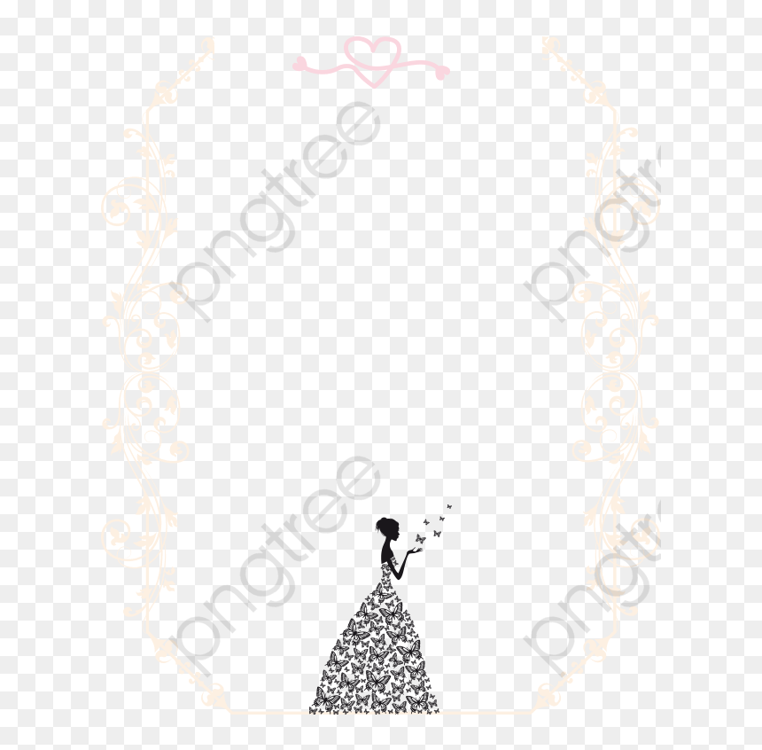 Clip Art, HD Png Download - wedding card borders png