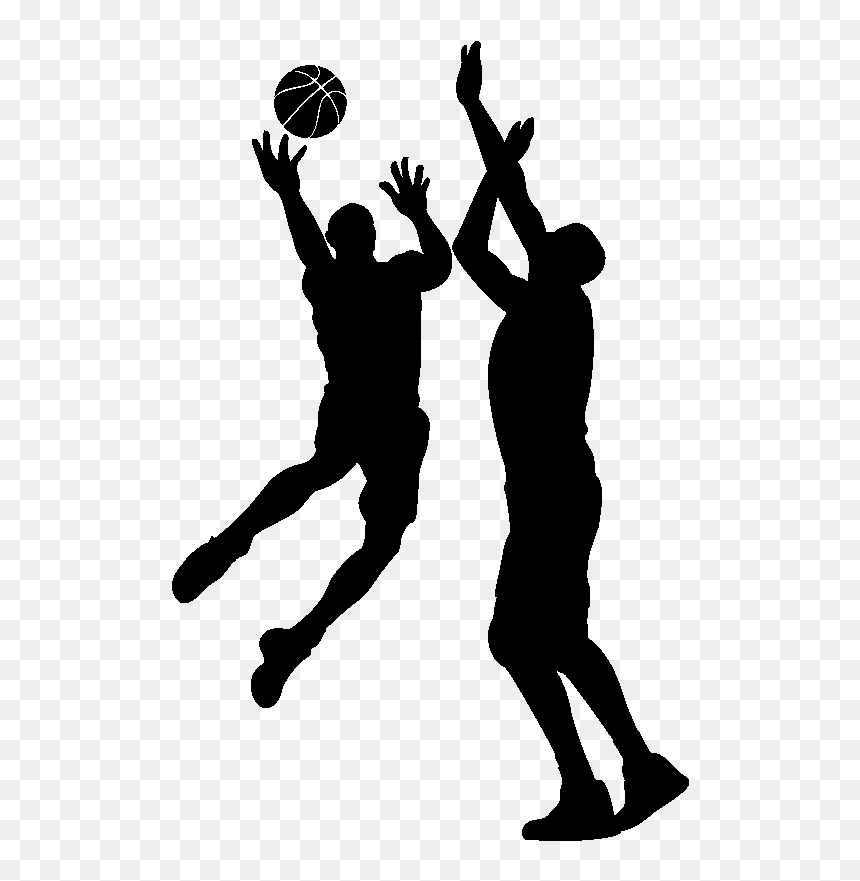 Basketball Players Clip Art, HD Png Download - basketball basket png