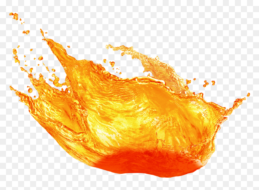 Orange Juice Splash Png, Transparent Png - splash png images