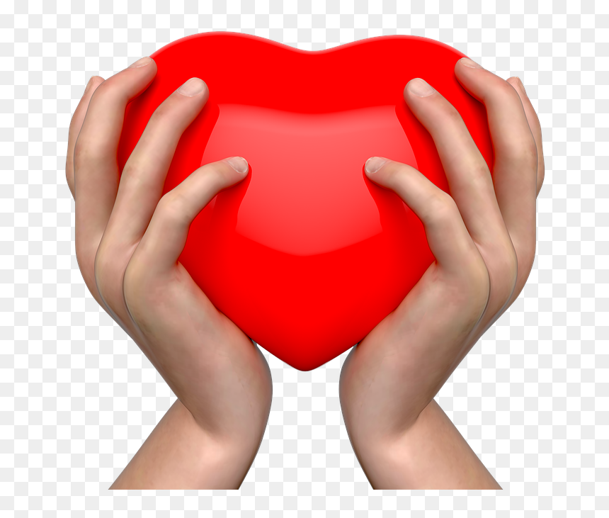 Coração Na Mão Png, Transparent Png - girl hand png