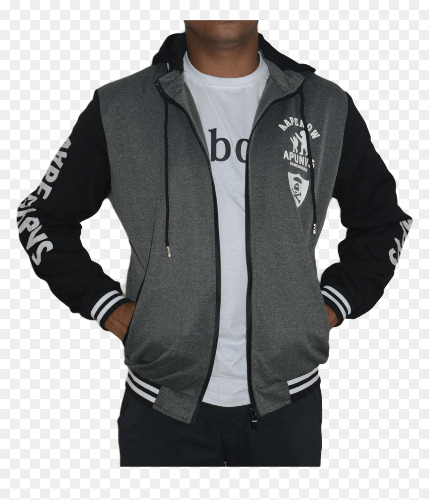 Hoodie, HD Png Download - men coat png