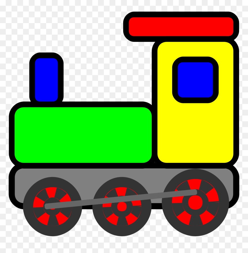 Free Clip Art Toy Train, HD Png Download - train png image