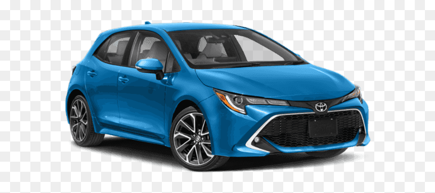 2019 Toyota Corolla Hatchback Xse Black, HD Png Download - toyota fortuner png