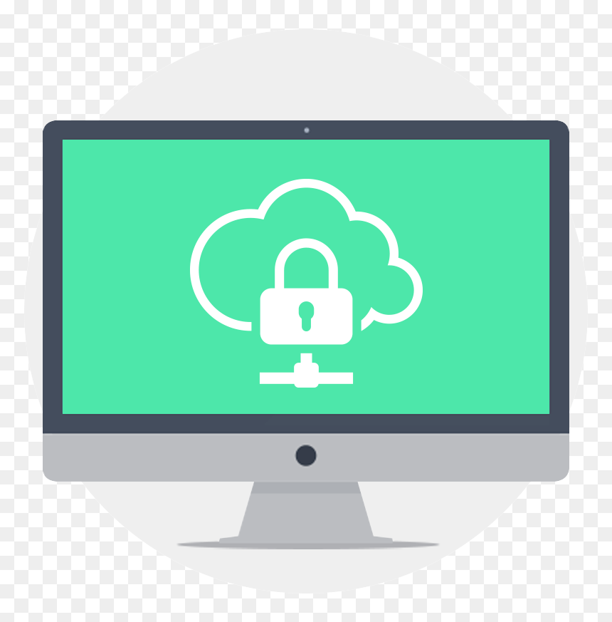 Competitor Cyber Security Icon, HD Png Download - cloud technology png