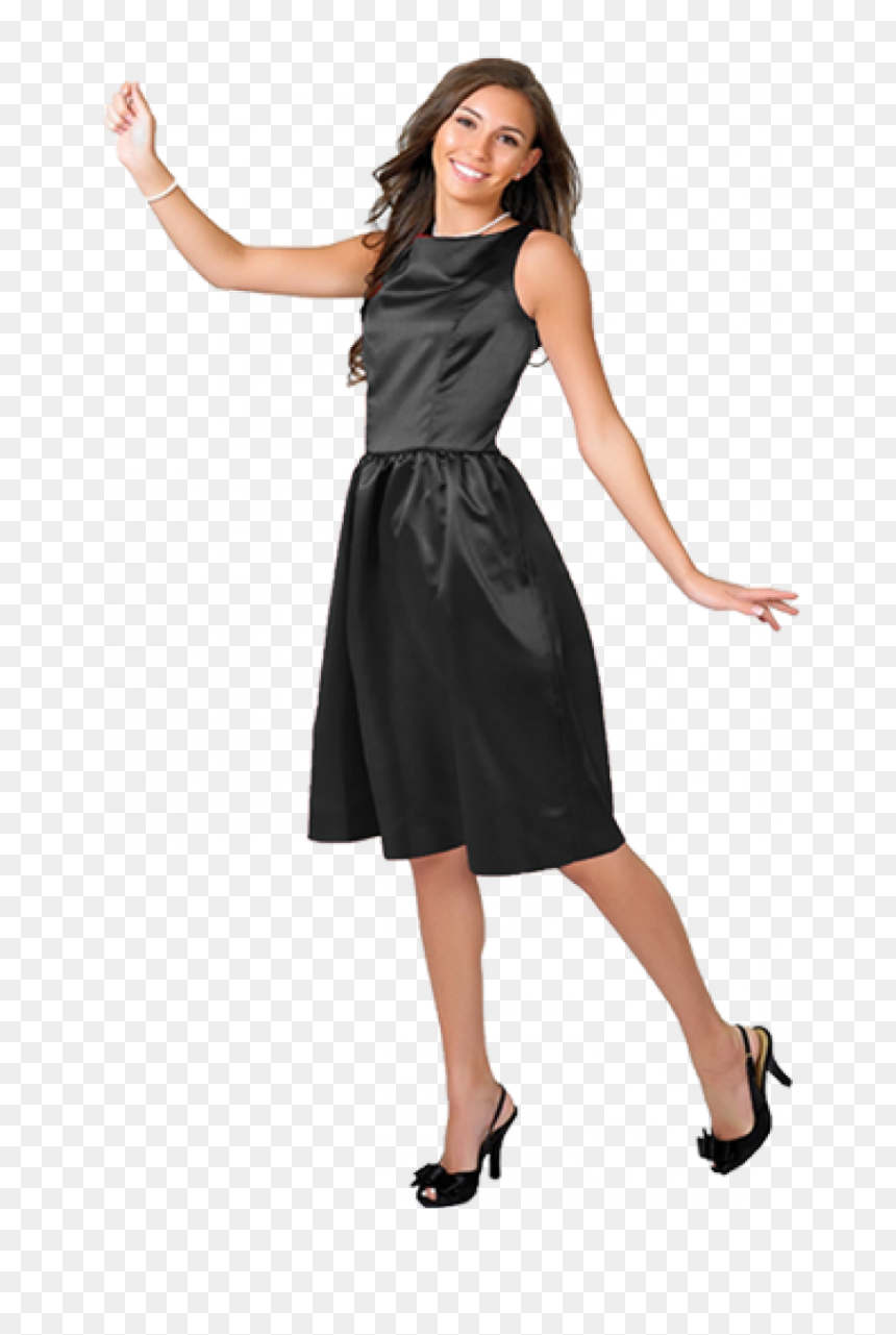 Little Black Dress, HD Png Download - women dress png