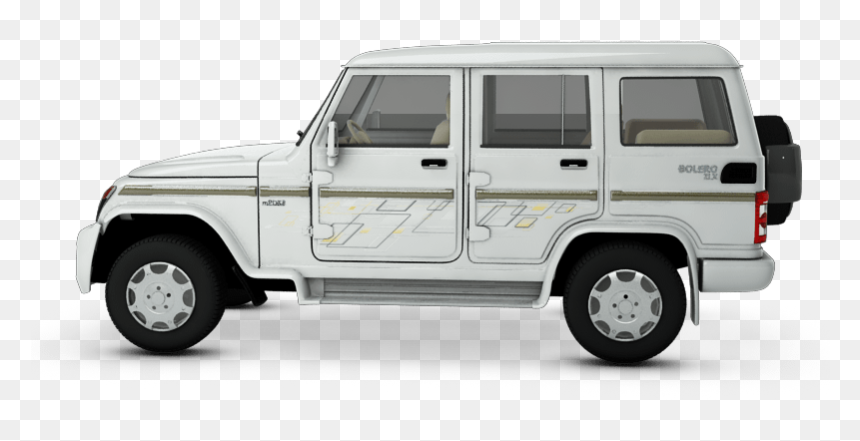 Bolero Car Side View, HD Png Download - bolero car png