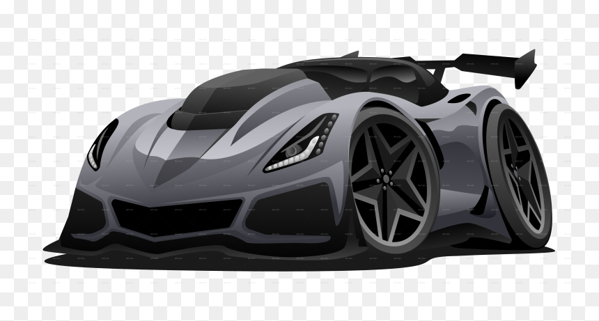 Transparent Cartoon Super Car, HD Png Download - bolero car png