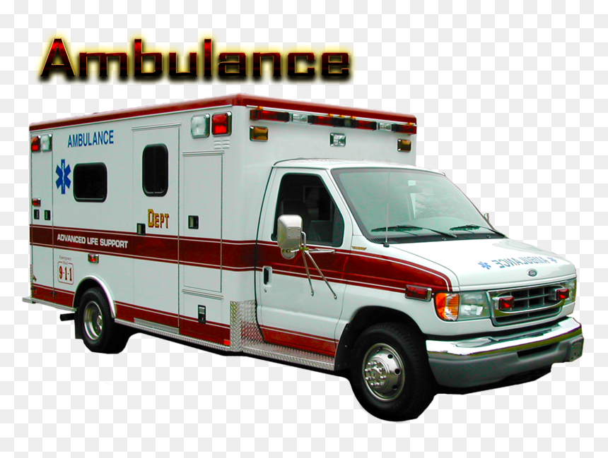 Ambulance Van Png, Transparent Png - png lights hd