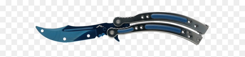 Csgo Butterfly Knife Trainer Hyper Beast, HD Png Download - nife png