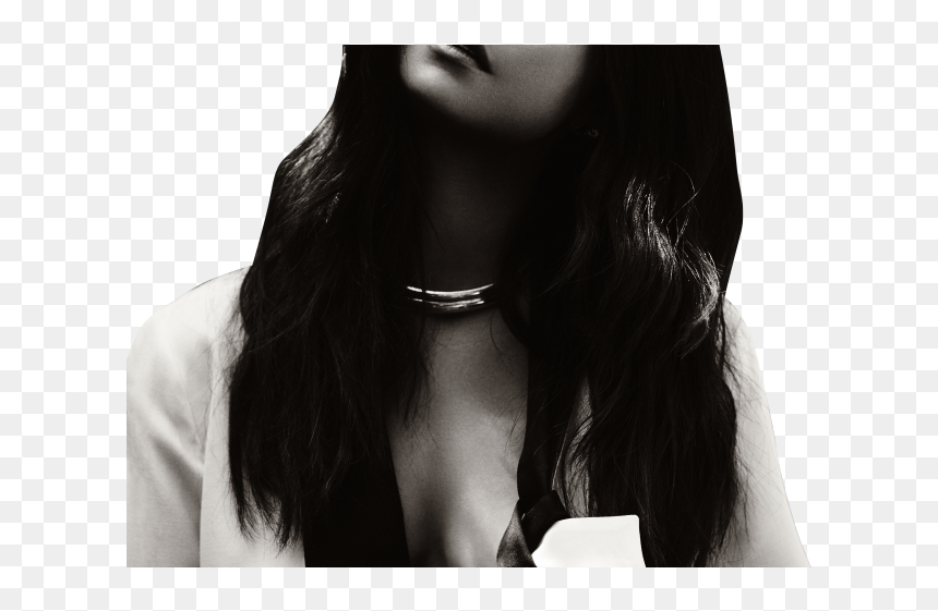 Selena Gomez Black And White, HD Png Download - png pictures of selena gomez