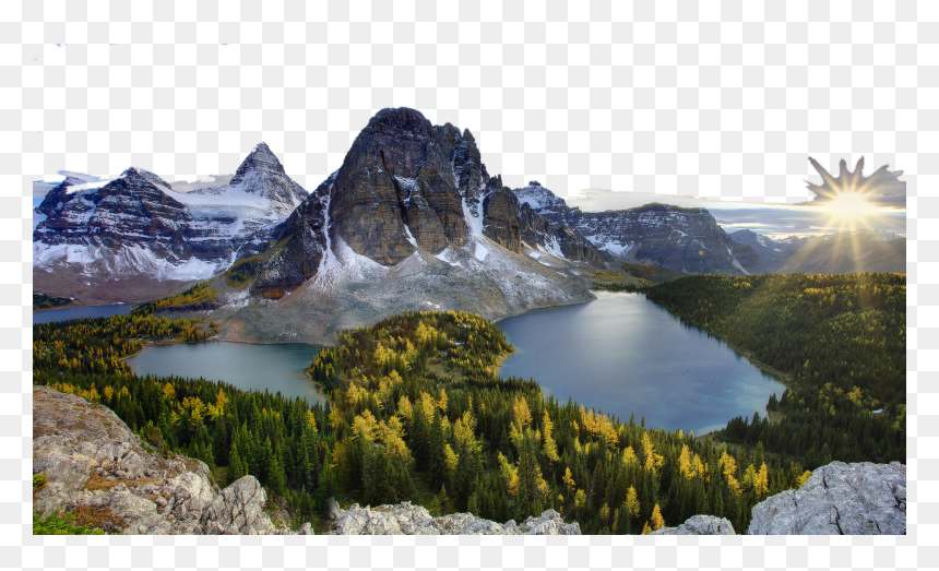 Mount Assiniboine, HD Png Download - nature png hd