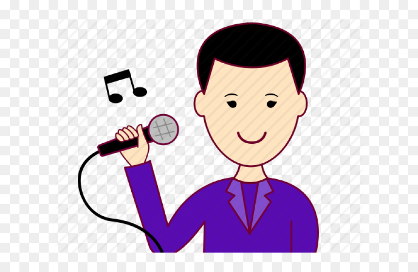 Teacher With Glasses Clipart, HD Png Download - singer clipart png