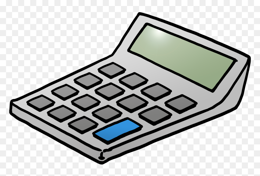 Calculator Clipart, HD Png Download - calculator clipart png