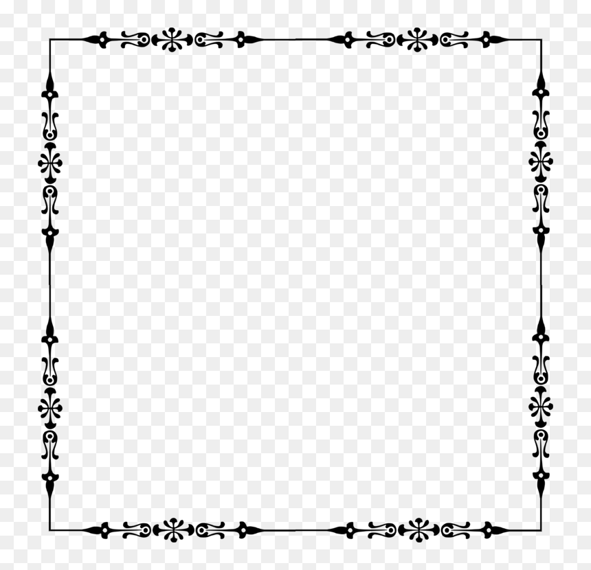 Black And White Star Border, HD Png Download - saraswati photo png