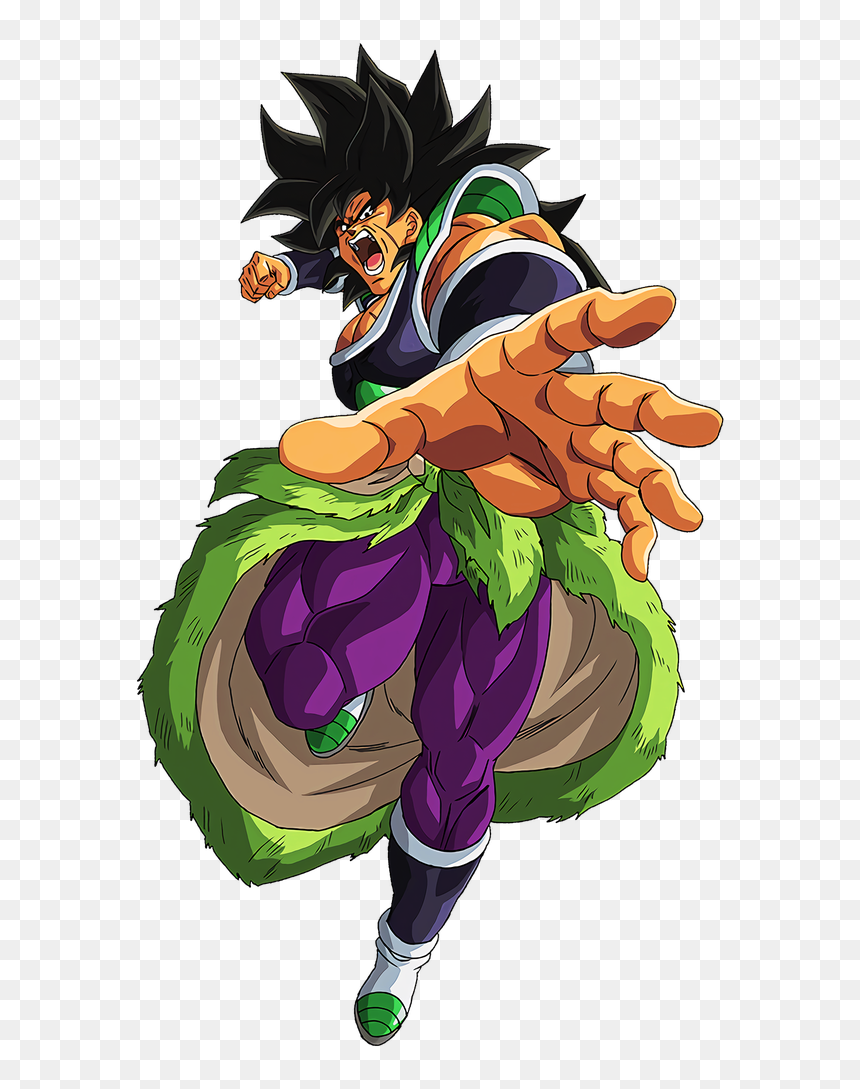 Warrior In Exile Broly, HD Png Download - battle png