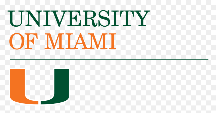 University Of Miami Nursing Logo, HD Png Download - university of miami logo png