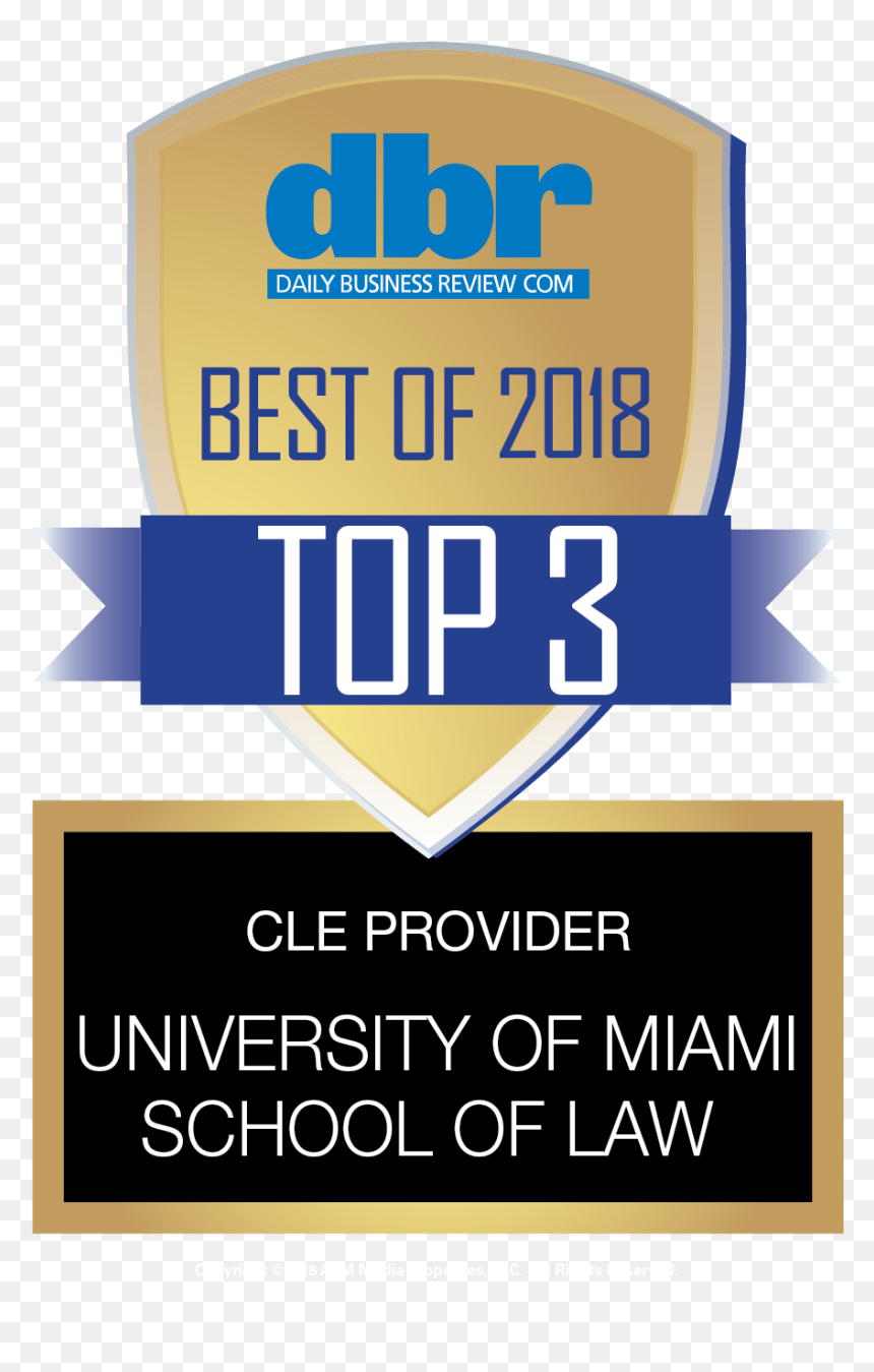 New Jersey Law Journal Awards, HD Png Download - university of miami logo png