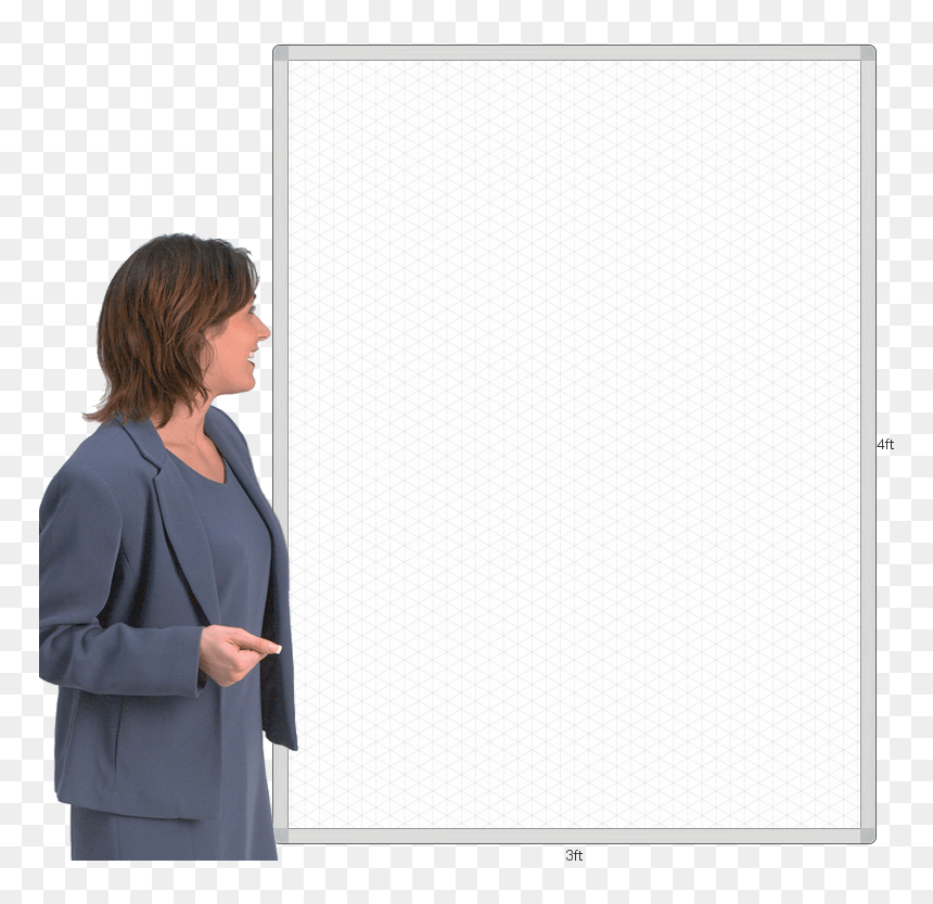 Icu Whiteboard, HD Png Download - isometric grid png