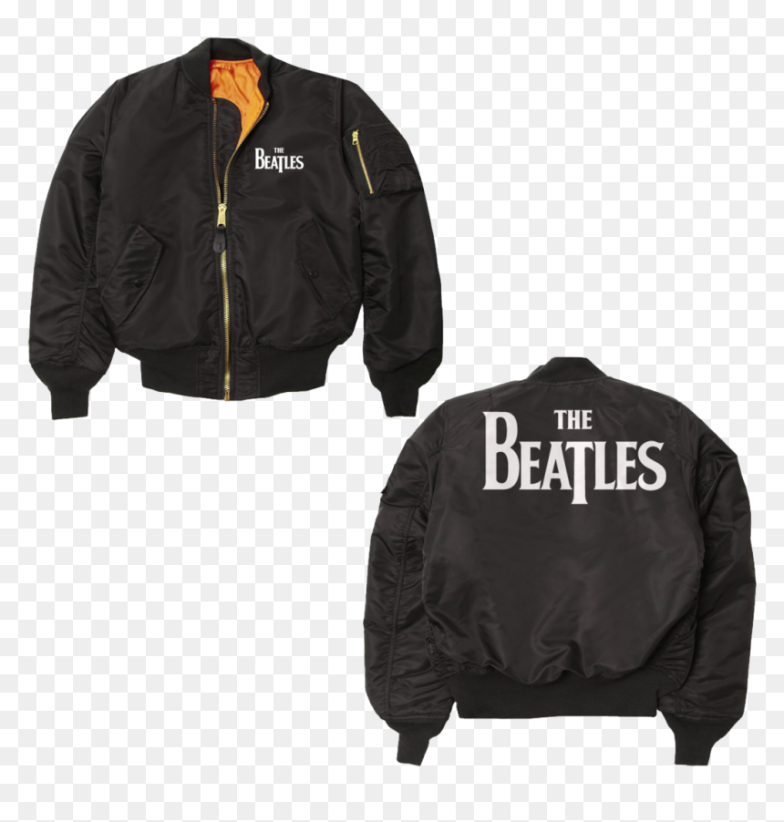 Beatles Merch, HD Png Download - bomber jacket template png