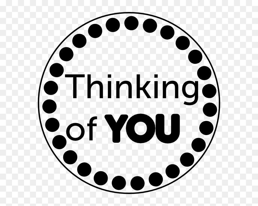Thinking Of You Black And White, HD Png Download - thinking image png
