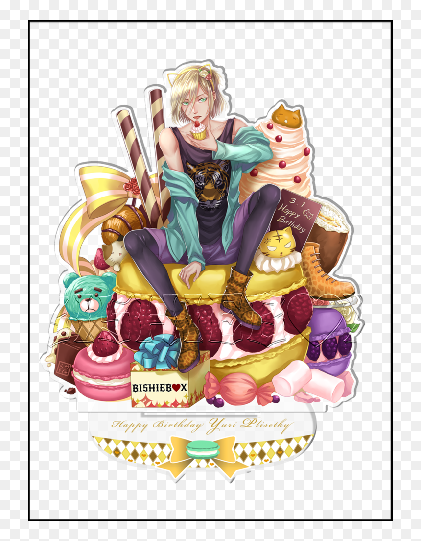 Cartoon, HD Png Download - yuri katsuki png
