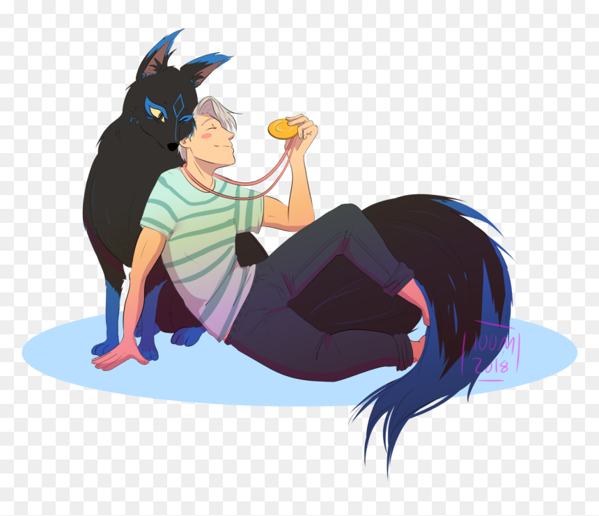 Kitsune Yuuri Katsuki, HD Png Download - yuri katsuki png