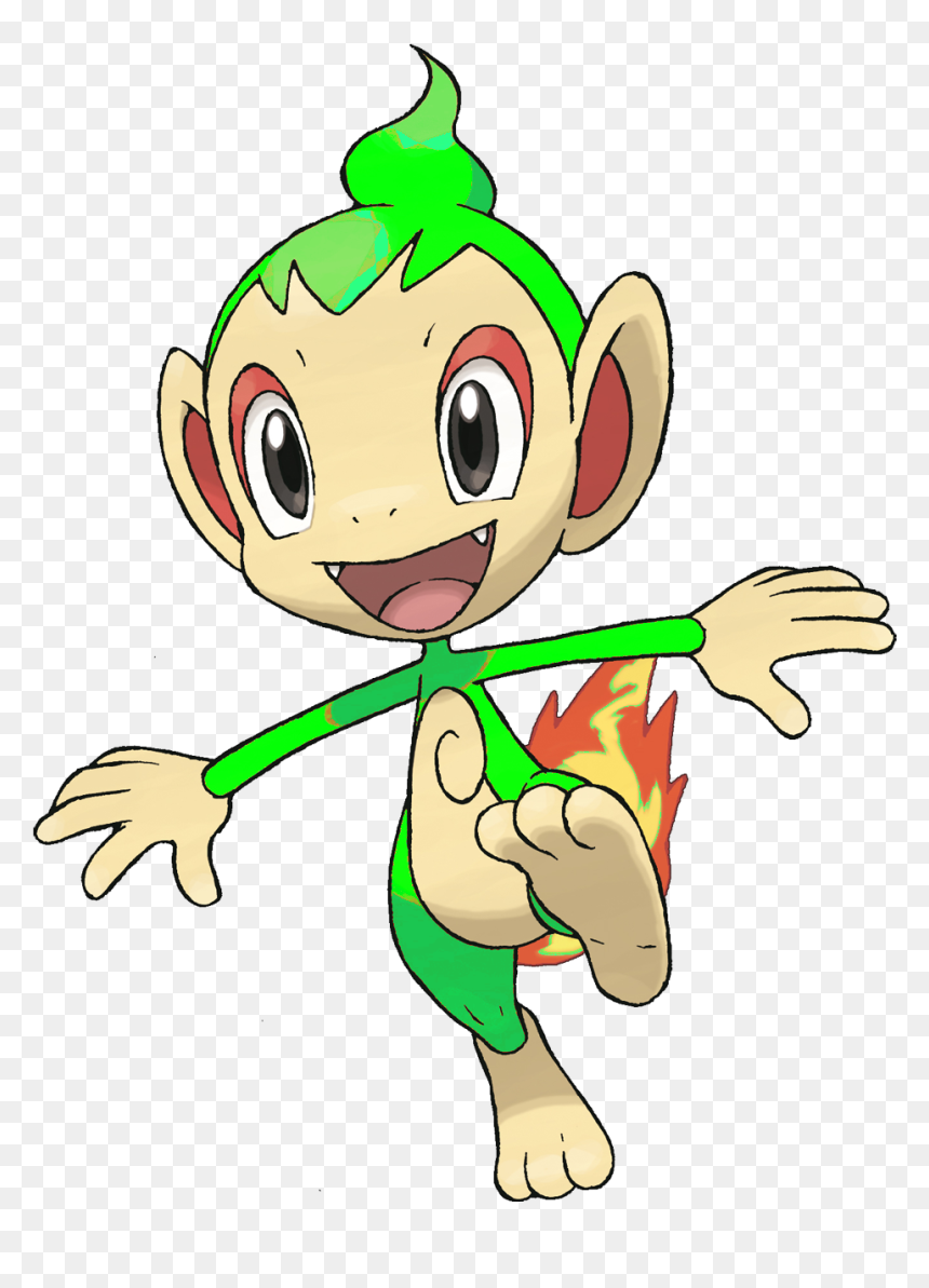 Pokemon Chimchar, HD Png Download - nurse joy png