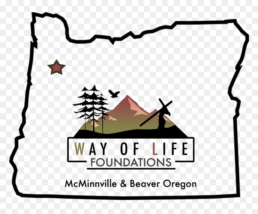 Oregon Map Black And White, HD Png Download - oregon outline png