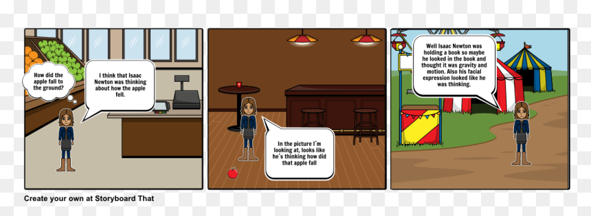 Cartoon, HD Png Download - isaac newton png