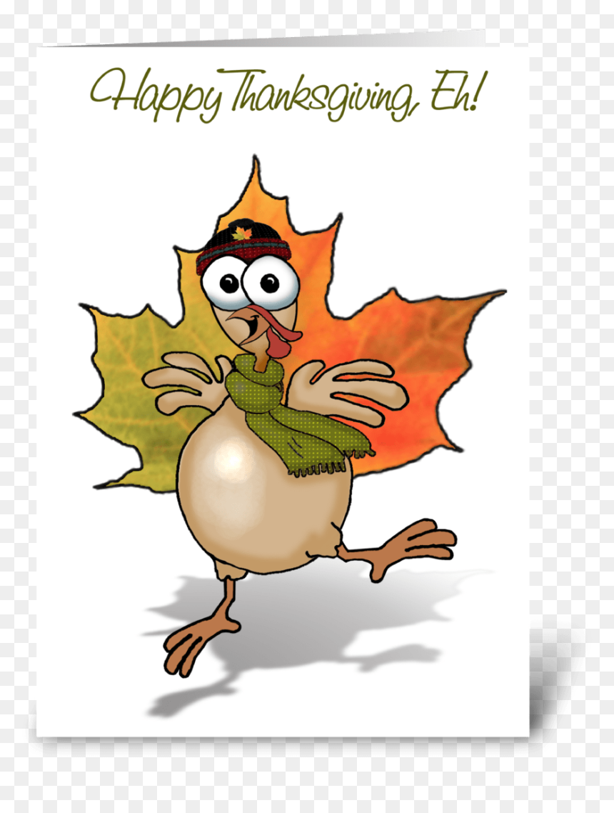 Happy Canadian Thanksgiving Funny, HD Png Download - happy thanksgiving turkey png