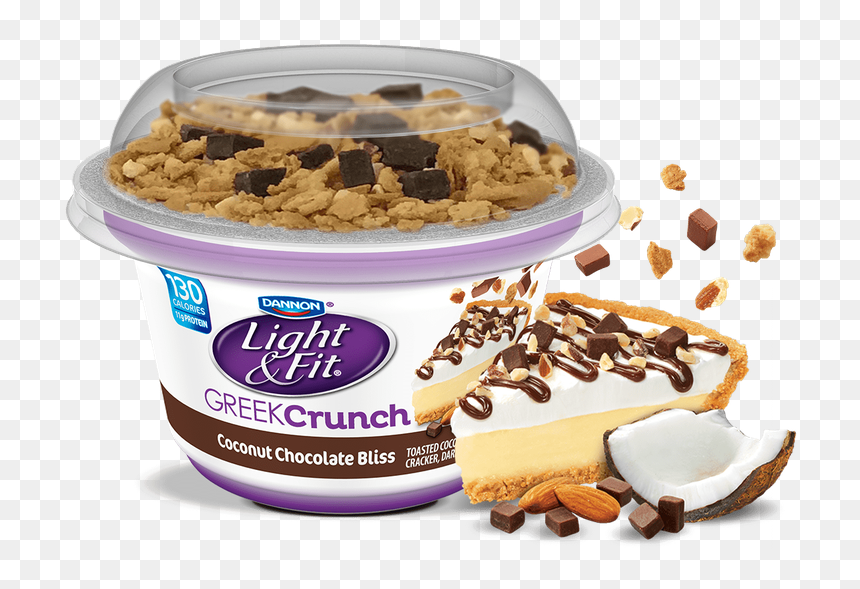 Light And Fit Key Lime Greek Yogurt, HD Png Download - chocolate derretido png