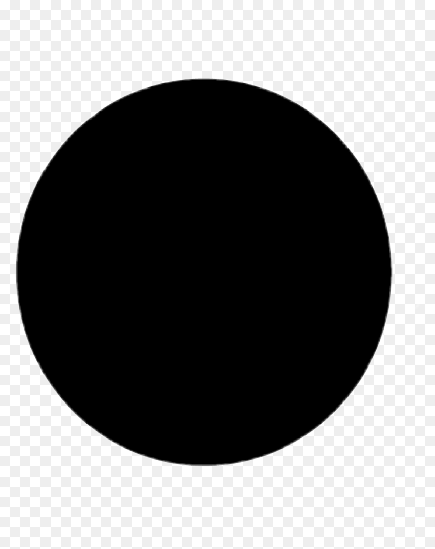 Circle, HD Png Download - circulo negro png
