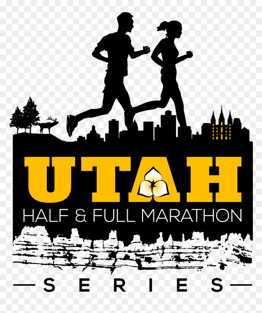 Salt Lake City Cityscape 11, HD Png Download - marathon png