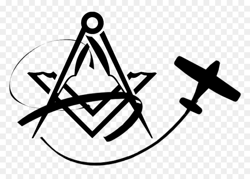Square And Compass Freemason, HD Png Download - circulo negro png