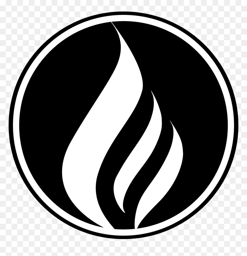 Black Flame, HD Png Download - circulo negro png