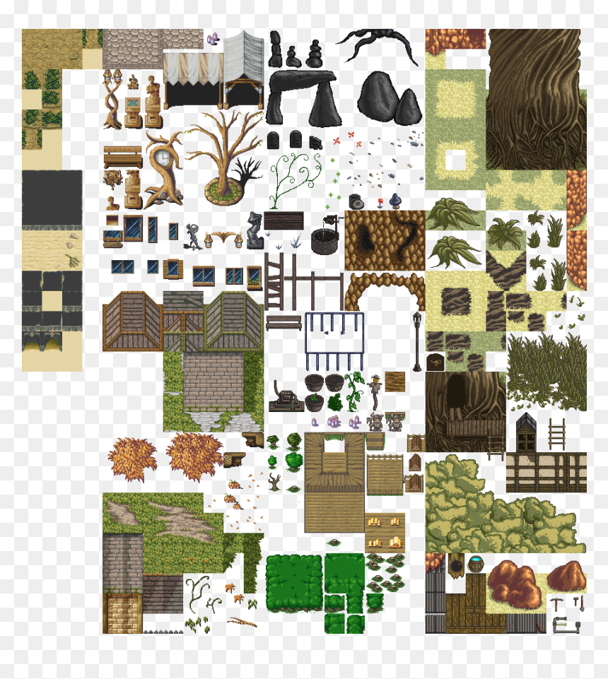 Game Floor Tile Sprite, HD Png Download - tiles png