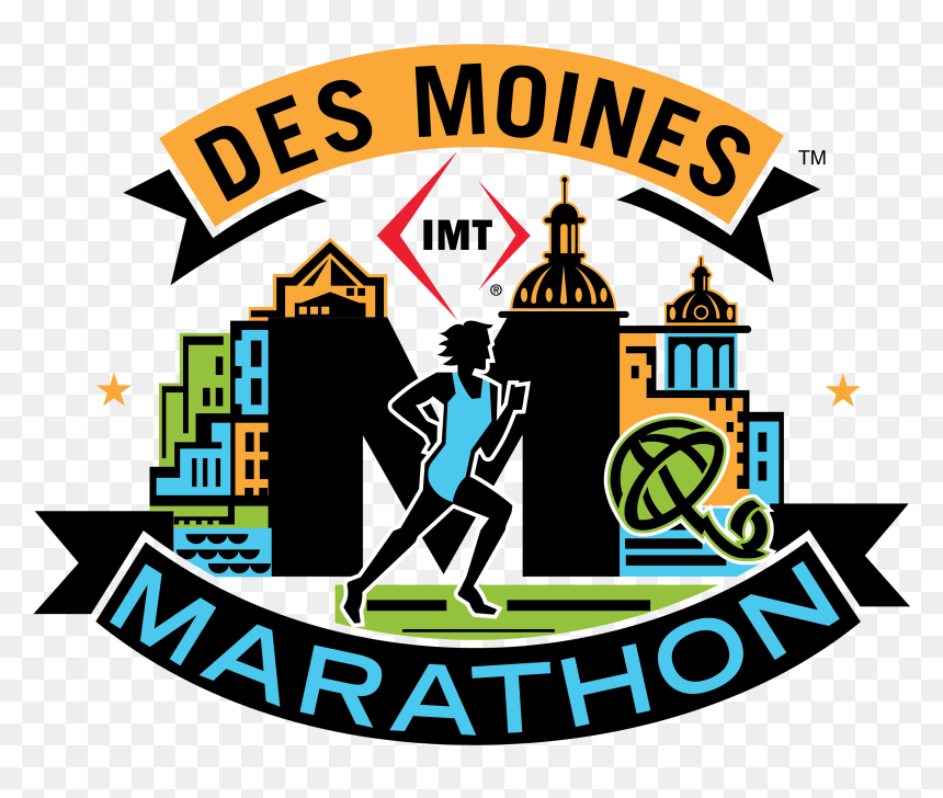 Des Moines Marathon 2017, HD Png Download - marathon png