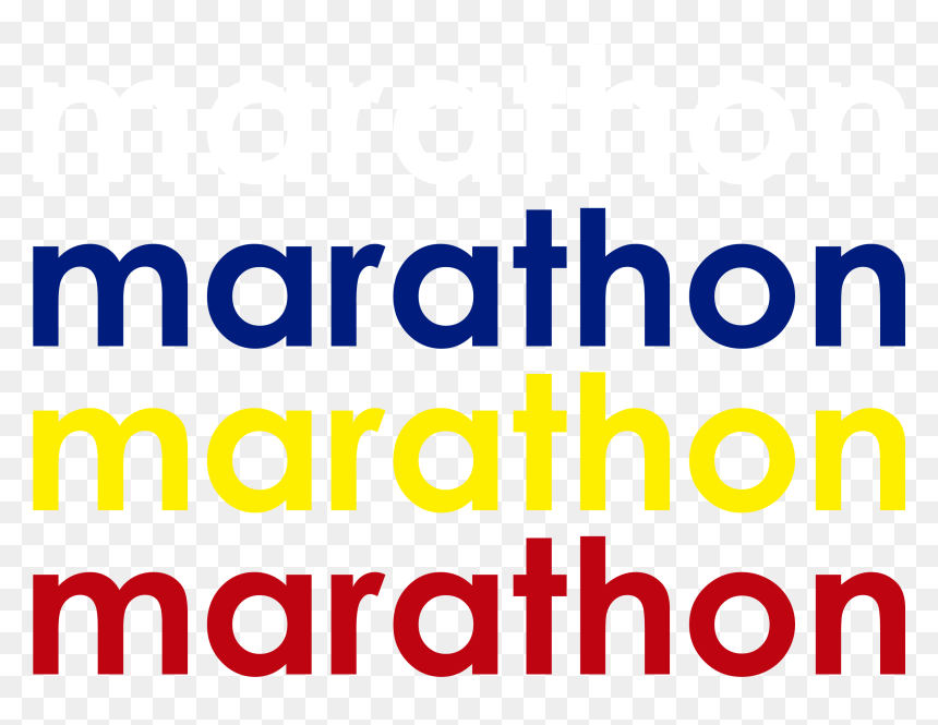 Marathon Sport Logo Png, Transparent Png - marathon png