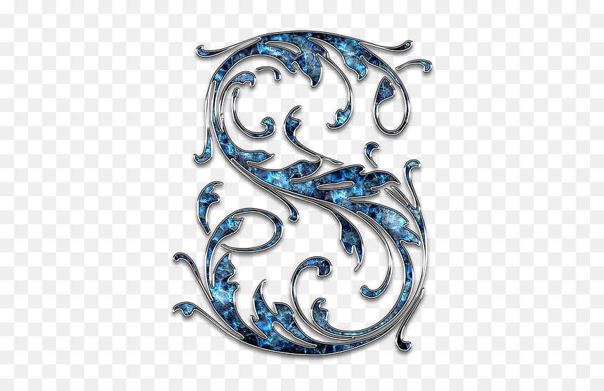 Cross Stitch Letter S, HD Png Download - s.png