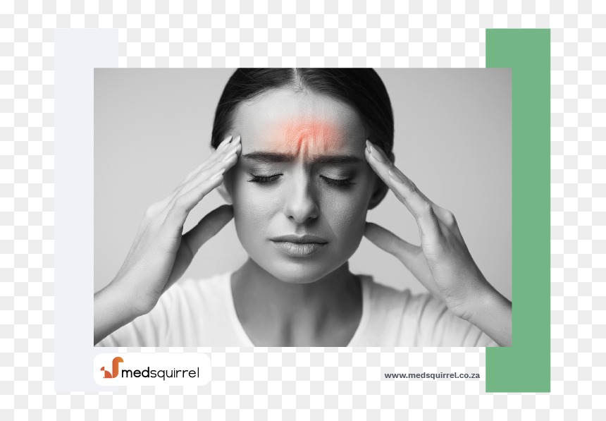 Place My Patch Birth Control, HD Png Download - headache png