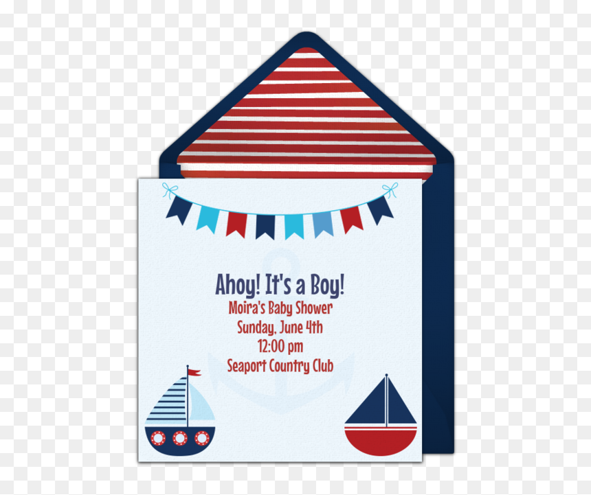 Triangle, HD Png Download - baby shower banner png