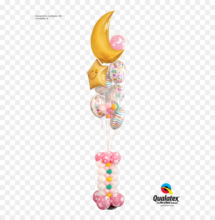 Soccer Balloon Column, HD Png Download - baby shower banner png