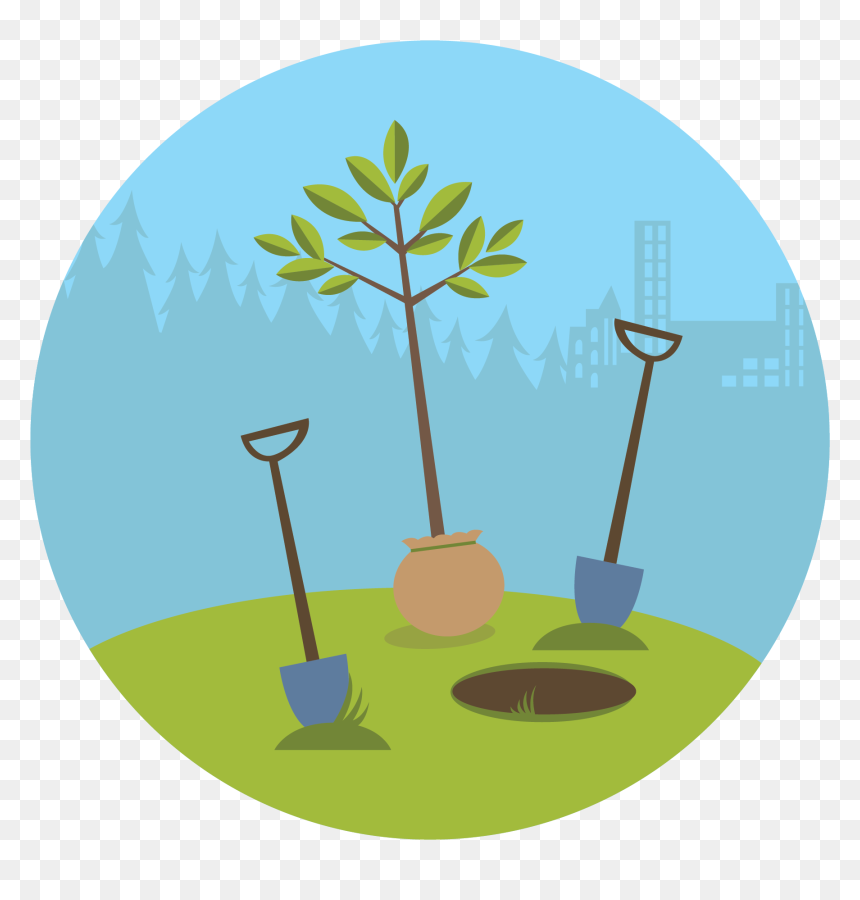 Plant A Tree Png, Transparent Png - planting png
