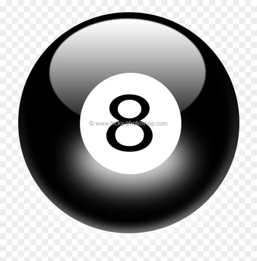 Billiard Ball Transparent Png, Png Download - photoshop cs6 logo png
