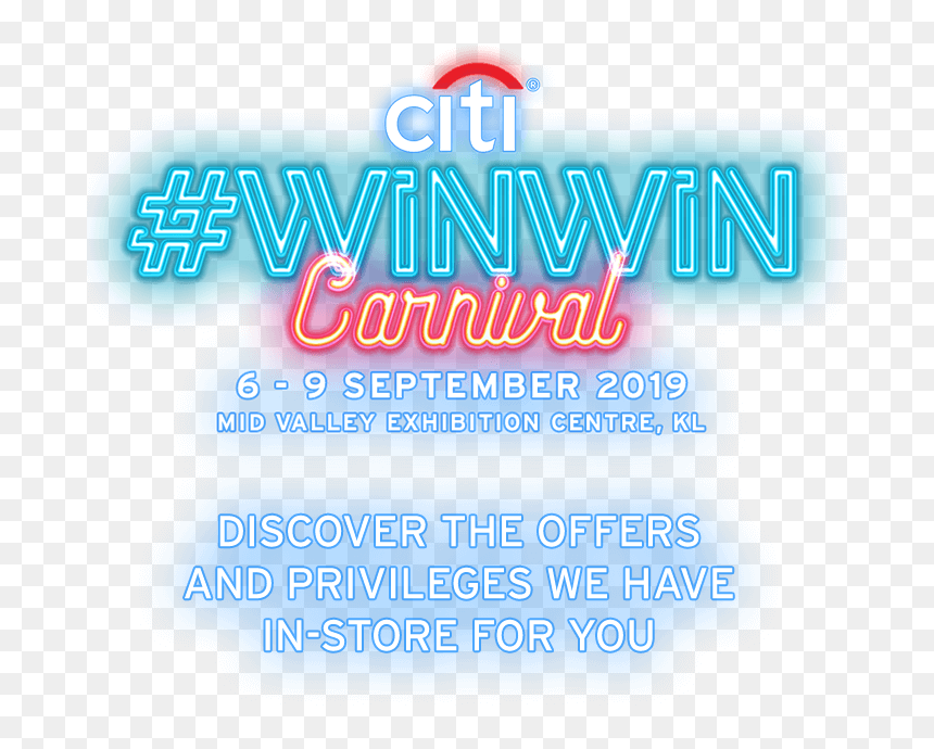 Winwin Carnival - Electric Blue, HD Png Download - citibank logo png