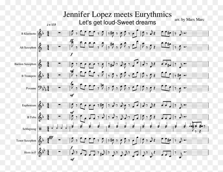 Jennifer Lopez Meets Eurythmics Let"s Get Loud-sweet - Partitura De Aint Your Mama, HD Png Download - jennifer lopez png